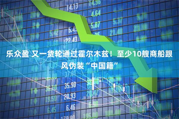 乐众盈 又一货轮通过霍尔木兹！至少10艘商船跟风伪装“中国籍”