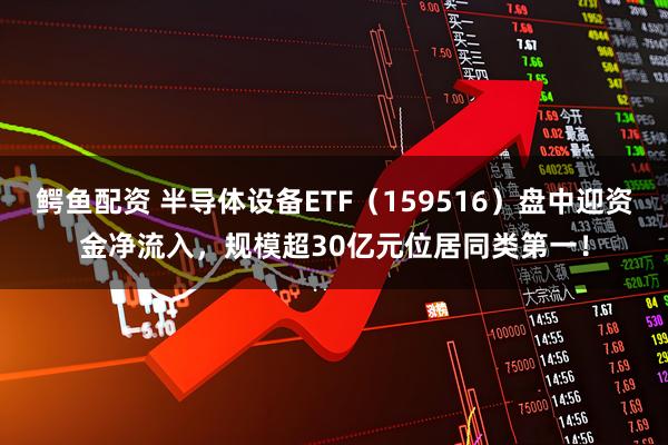 鳄鱼配资 半导体设备ETF（159516）盘中迎资金净流入，规模超30亿元位居同类第一！