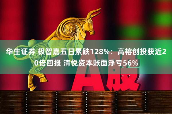 华生证券 极智嘉五日累跌128%：高榕创投获近20倍回报 清悦资本账面浮亏56%